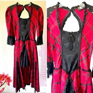 Lip service westing manor Cottagecore western boho dress Free People Saloon RARE